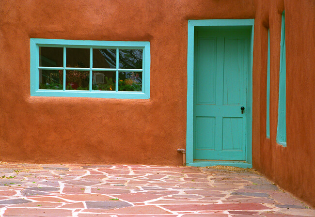 Walking around Taos