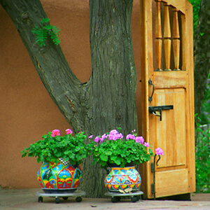 Walking around Taos