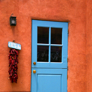 Walking around Taos