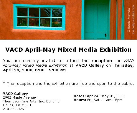 VACD April-May Mixed Media Exhibition VACD April-May Mixed Media Exhibition